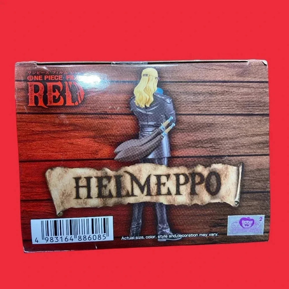 One Piece Film Red – DXF The Grandline Series - Helmeppo Figure  - BNIB 🏴‍☠️ - Picture 4 of 5